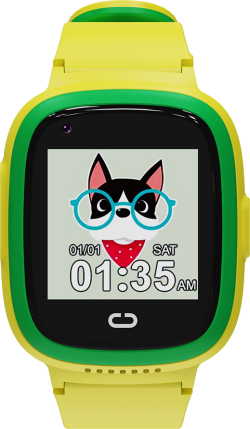 Смарт часовник CANYON kids watch Sunny KW-48, Video, 4G, GPS, Games&Music, Зелен