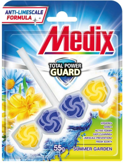 Почистващ продукт Medix Ароматизатор за тоалетна WC Eucalyptus, 55 g