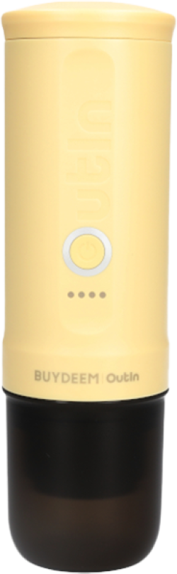  BUYDEEM Nano Espresso Machine, model OTEM-01, color Mellow Yellow