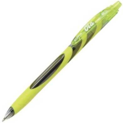 Канцеларски продукт Zebra Химикалка Ola, 1.0 mm, гумирана, зелена
