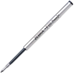 Канцеларски продукт Zebra Пълнител за химикалка Refill, F, 0.7 mm, син
