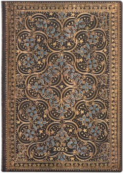 Paperblanks Планер Restoration, Midi, хоризонтален, мека корица, 88 листа, за 2025 година