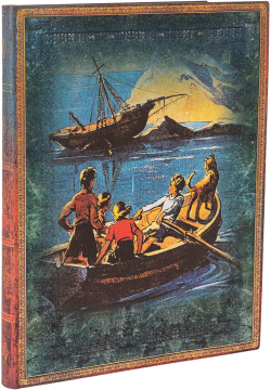 Канцеларски продукт Paperblanks Тефтер The Famous Five, Ultra, широки редове, мека корица, 88 листа
