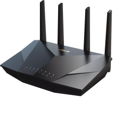 Безжичен рутер ASUS RT-AX5400 Dual Band - WiFi 6, Gigabit, Черен; 90IG0860-MO3B0