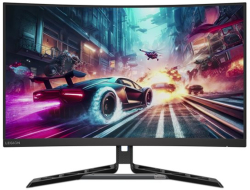 Монитор LENOVO Legion R32qc-30 - 31.5", VA дисплей, 2560 x 1440 QHD, антирефлексно покритие 16:9, 0.5 ms., 180 Hz, Гарваново черно