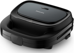 Тостер PHILIPS Сандвич-Тостер Series 3000, фиксирана плоча за сандвичи, Черен