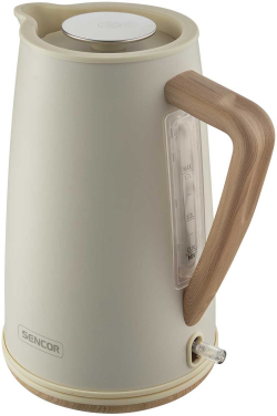 Sencor Електрическа кана за вода SWK 2717YG, 2250 W, 1.7 L, Бял