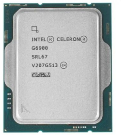 Процесор Intel Celeron G6900, 3.4GHz, 4MB, 46W, LGA1700, TRAY