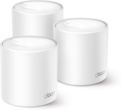 Безжични WiFi Mesh системa Безжична Wi-fi 6 Mesh система TP-Link Deco X10(3-pack) AX1500