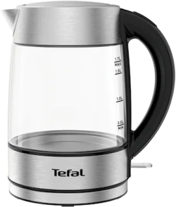 Tefal KI772D38, Kettle GLASS 1.7L INOX EE
