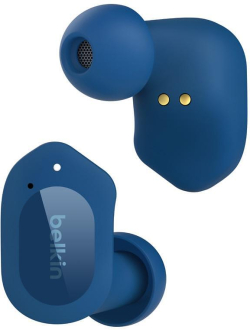 Слушалки Безжични слушалки Belkin Soundform Play True Wireless, Син