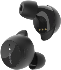 Слушалки Безжични слушалки Belkin Soundform Immerse True Wireless Noise Cancellation, Черни