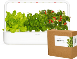 Click and Grow смарт саксия Smart Garden 9 Pro + семена 9 броя Италиански пица микс