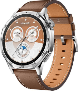 Смарт часовник Смарт часовник Huawei Watch GT5 Vili-B19L Silver, Brown