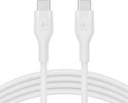 Кабел Belkin BOOST CHARGE USB-C към USB-C 1M, Бял