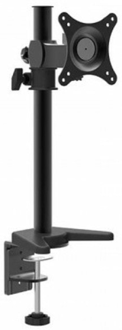 Стойка за монитор DS901, За плот, За екрани до 32", До 10кг, Черна