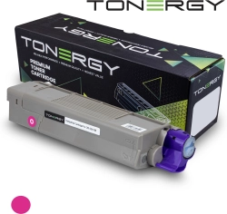 Тонер за лазерен принтер Tonergy съвместима Тонер Касета Compatible Toner Cartridge OKI 44315302 Magenta, 6k