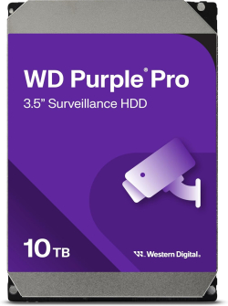 Хард диск / SSD WD Purple Pro 10TB SATA 6Gb-s HDD 3.5inch internal 7200Rpm 256MB Cache 24x7 Bulk