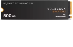 Хард диск / SSD Western Digital Black SN7100 - 500 GB SSD, M.2 2280, NVMe, PCIe Gen4x4; WDS500G4X0E-00CJA0
