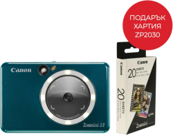 Фотоапарат Canon instant camera printer Zoemini S2 + Zink Paper ZP-203020S 20 Sheets (5 x 7.6 cm)