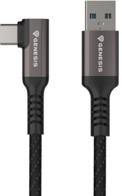 Кабел/адаптер Genesis Cable USB-C(M)--USB-A(M) 3.1 GEN 1, 5GB-S PD15W VR, 3m, Black