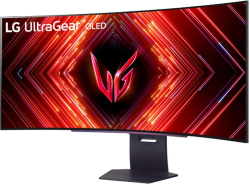 Монитор LG 45GS95QE-B, 44.5" Ultragear OLED 0.03ms (GtG), 21:9 Curved Gaming WQHD+ (3440x1440)