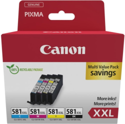Касета с мастило Canon CLI-581 XXL BK-C-M-Y Multi Pack