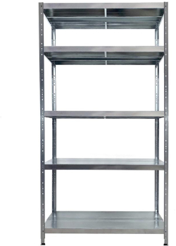  Стелаж, метален, с 5 рафта, 1000 х 400 х 1950 mm, до 260 kg