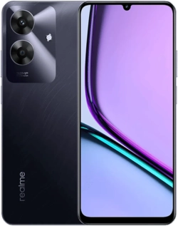 Смартфон Realme Note 60, 6.74" IPS LCD, 6GB, 128GB, 32MP, USB Type-C, DS, NANO сим, 5000 mAh, Черен