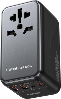 Принадлежност за смартфон MOMAX UA10 GAN CHARGER 100W