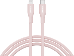 Кабел/адаптер CANYON cable CLNM60 C-L 60W MFI, 1 м, Розов