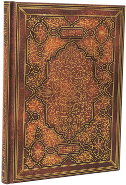 Канцеларски продукт Paperblanks Тефтер Iron Horse, Midi, широки редове, твърда корица, 72 листа