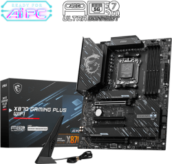 Дънна платка MSI X870 GAMING PLUS WIFI, 4xDDR5, HDMI, AM5