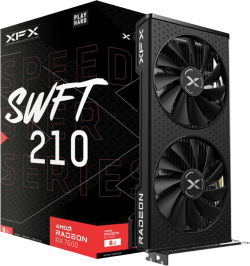 Видеокарта XFX SPEEDSTER SWFT210 RADEON RX7600 CORE Gaming Graphics Card with, 8GB , GDDR6, HDMI