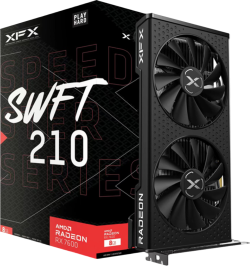 Видеокарта XFX SPEEDSTER SWFT 210 AMD Radeon RX 7600 8 GB GDDR6 128-bit HDMI 3x DP