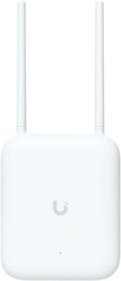 Точка за достъп Ubiquiti U7-Outdoor, WiFi 7, 1x 2.5GbE, 2x 4dBi, без PoE адаптер