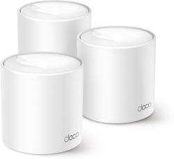 Безжични WiFi Mesh системa Безжична Wi-fi 6 Mesh система TP-Link Deco X1500(3-pack) AX1500