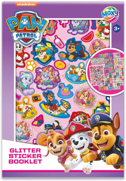 Moxy Книжка със стикери Пес Патрул, А5