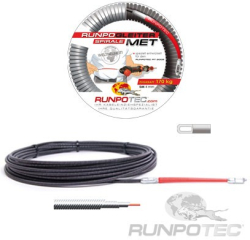 Елемент Метална проволка за изтегляне на кабели, 4 мм диаметър