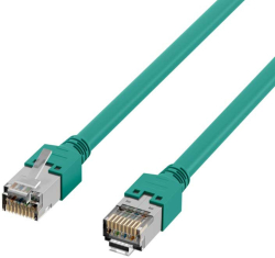 Медна пач корда Patch Cord Cat.5e SF-UTP LSZH Draka CU green 7, 5m