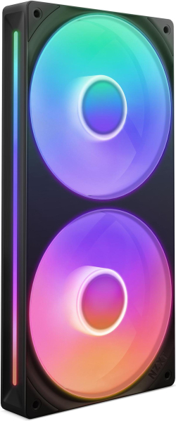 Комплект вентилатори NZXT F240, RGB Core, Черен