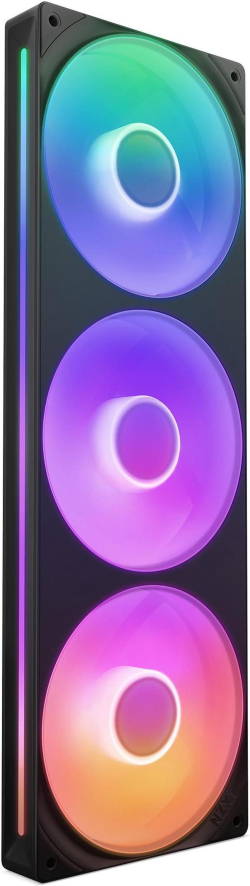 Вентилатор Комплект вентилатори NZXT F360 RGB Core, Черен