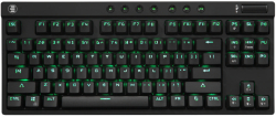 SBOX KODACHI :: Клавиатура White Shark, ESL-K1, 87+7 multimedia, RGB, OUTEMU RED, механична, USB-C