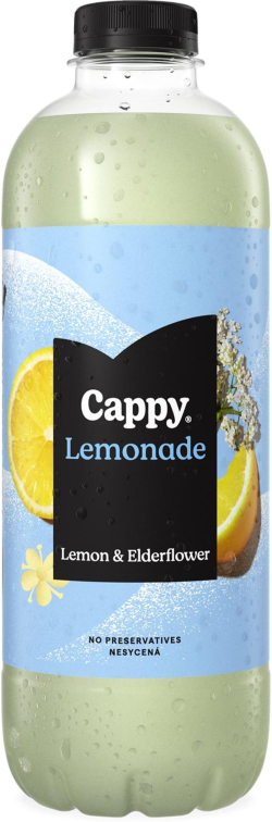 Продукт Cappy Лимонада, лимон и бъз, 1.25 L