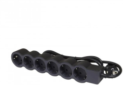 Контакт Разклонител с шест гнезда Legrand Standart, 1.5 метра