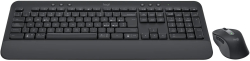 КОМПЛЕКТ МИШКА + КЛАВИАТУРА LOGITECH MK650 US - Wireless - БЕЗ БДС КИРИЛИЗАЦИЯ, Черна