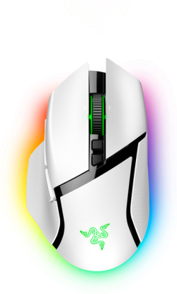 ГЕЙМЪРСКА МИШКА RAZER BASILISK V3 Pro - Wireless - бяла - PN RZ01-04620200-R3G1