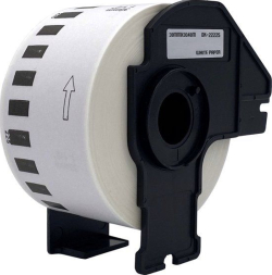 Касета за етикетен принтер ЛЕНТА ЗА ЕТИКЕТНИ ПРИНТЕРИ BROTHER ТИП QP - CONTINUOUS PAPER TAPE - 38 mm x 30,48 m - DK22225