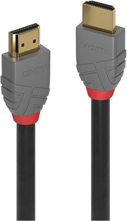 HDMI кабел Lindy с Ethernet, 3 м, черен