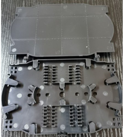 Сплайс касета 12 влакна черна